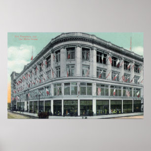 Buiten Uitzicht van het Witte Huis Poster