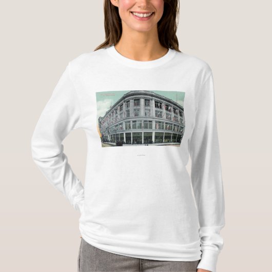 Buiten Uitzicht van het Witte Huis T-shirt (Voorkant)