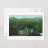 Buiten Uitzicht van het Witter Springs Hotel Briefkaart (Voorkant / Achterkant)