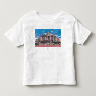 Buiten Uitzicht van het Zuidstation Kinder Shirts