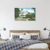 Buiten Uitzicht van Historic Granger Homestead Canvas Afdruk (Insitu (Slaapkamer))