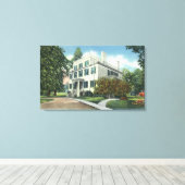 Buiten Uitzicht van Historic Granger Homestead Canvas Afdruk (Insitu (Houten vloer))