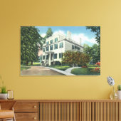 Buiten Uitzicht van Historic Granger Homestead Canvas Afdruk (Insitu (Woonkamer))