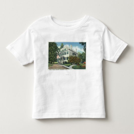 Buiten Uitzicht van Historic Granger Homestead Kinder Shirts (Voorkant)
