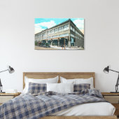 Buiten Uitzicht van Holman's Department Store Canvas Afdruk (Insitu (Slaapkamer))
