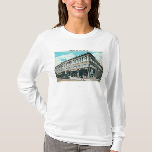 Buiten Uitzicht van Holman's Department Store T-shirt (Voorkant)