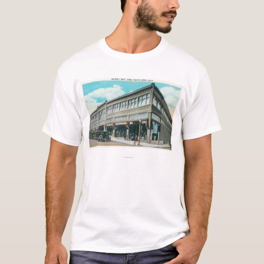 Buiten Uitzicht van Holman's Department Store T-shirt (Voorkant)