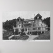 Buiten Uitzicht van Hotel Bon Air in Escalle Poster (Voorkant)