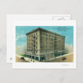 Buiten Uitzicht van Hotel Clark Briefkaart (Voorkant / Achterkant)