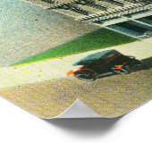 Buiten Uitzicht van Hotel Clark Poster (Hoek)