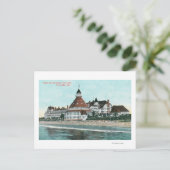Buiten Uitzicht van Hotel del Coronado van Pier Briefkaart (Staand voorkant)
