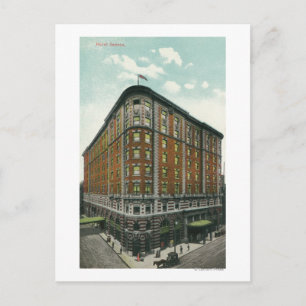 Buiten Uitzicht van Hotel Seneca Briefkaart