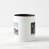 Buiten Uitzicht van Jacinto CreameryWillows, CA Mok (Midden)