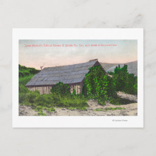 Buiten Uitzicht van James Marshall Cabin Briefkaart