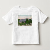 Buiten Uitzicht van James Marshall Cabin Kinder Shirts (Voorkant)