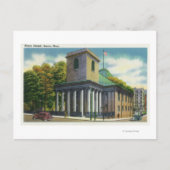 Buiten Uitzicht van King's kapel # 2 Briefkaart (Voorkant)