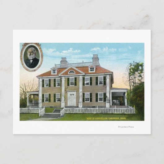 Buiten Uitzicht van Longmans thuis # 2 Briefkaart (Voorkant)