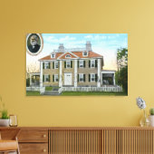 Buiten Uitzicht van Longmans thuis # 2 Canvas Afdruk (Insitu (Woonkamer))