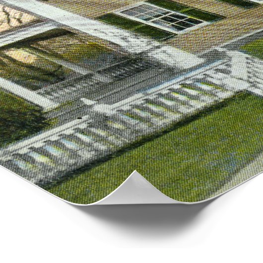 Buiten Uitzicht van Longmans thuis # 2 Poster (Hoek)