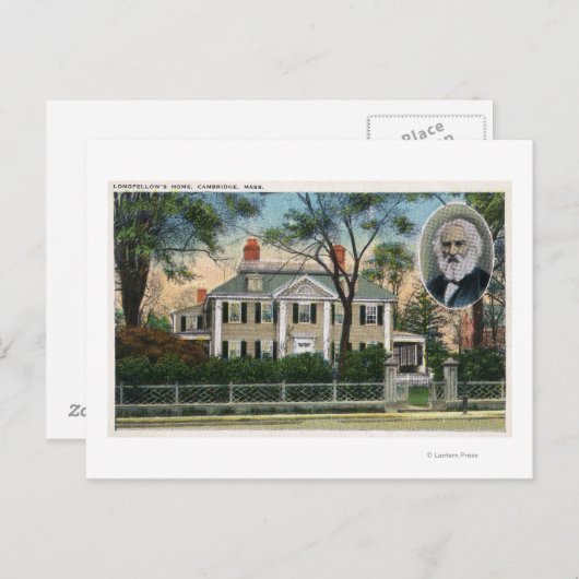 Buiten Uitzicht van Longmans thuis Briefkaart (Voorkant / Achterkant)