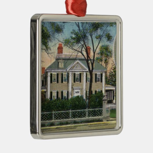 Buiten Uitzicht van Longmans thuis Metalen Ornament (Rechts)