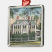 Buiten Uitzicht van Longmans thuis Metalen Ornament (Links)