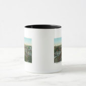 Buiten Uitzicht van Longmees House Mok (Midden)