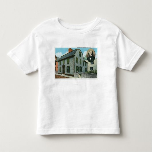 Buiten Uitzicht van Nathaniel Hawthorne's Kinder Shirts (Voorkant)