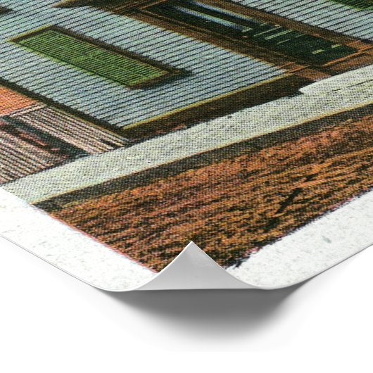 Buiten Uitzicht van Nathaniel Hawthorne's Poster (Hoek)