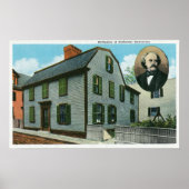Buiten Uitzicht van Nathaniel Hawthorne's Poster (Voorkant)