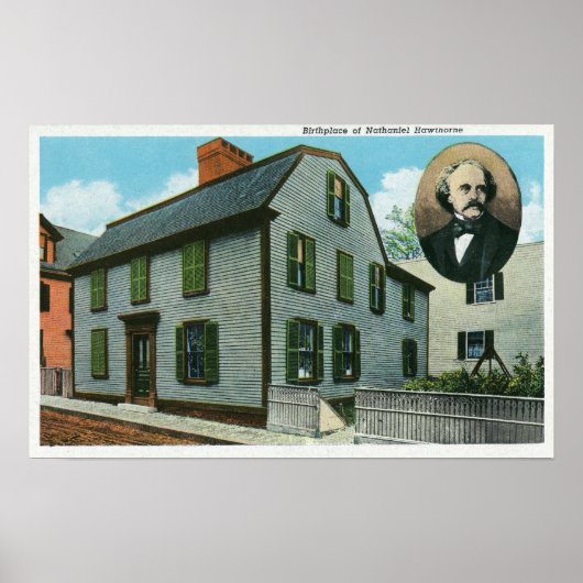Buiten Uitzicht van Nathaniel Hawthorne's Poster (Voorkant)