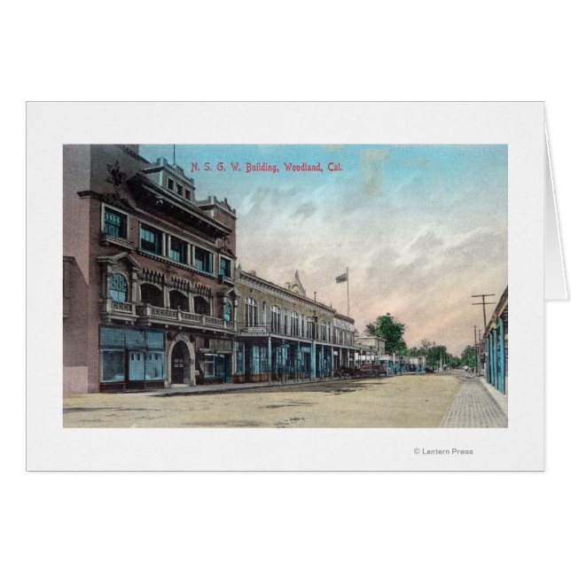 Buiten Uitzicht van NSGW BuildingWoodland, CA (Voorkant Horizontaal)