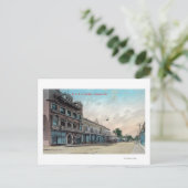 Buiten Uitzicht van NSGW BuildingWoodland, CA Briefkaart (Staand voorkant)