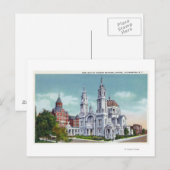 Buiten Uitzicht van Onze Vrouwe Nat'l Briefkaart (Voorkant / Achterkant)