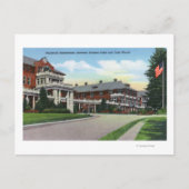 Buiten Uitzicht van Raybrook Sanatorium Briefkaart (Voorkant)