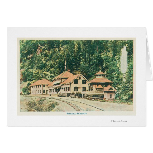 Buiten Uitzicht van ResortShasta Springs, CA (Voorkant Horizontaal)