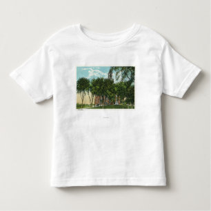 Buiten Uitzicht van stadhuis 2 Kinder Shirts