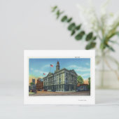 Buiten Uitzicht van stadhuis 3 Briefkaart (Staand voorkant)