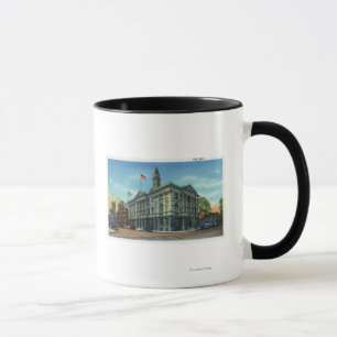 Buiten Uitzicht van stadhuis 3 Mok