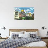 Buiten Uitzicht van State House Canvas Afdruk (Insitu (Slaapkamer))