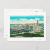 Buiten Uitzicht van Sun-Maid Raisin Plant Briefkaart (Voorkant / Achterkant)