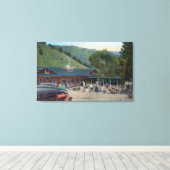 Buiten Uitzicht van Sutparich Resort Main Bldg Canvas Afdruk (Insitu (Houten vloer))