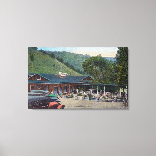 Buiten Uitzicht van Sutparich Resort Main Bldg Canvas Afdruk (Voorkant)