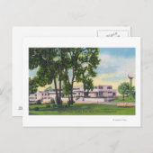 Buiten Uitzicht van Tam O'Shanter Country Club Briefkaart (Voorkant / Achterkant)