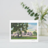 Buiten Uitzicht van Tam O'Shanter Country Club Briefkaart (Staand voorkant)