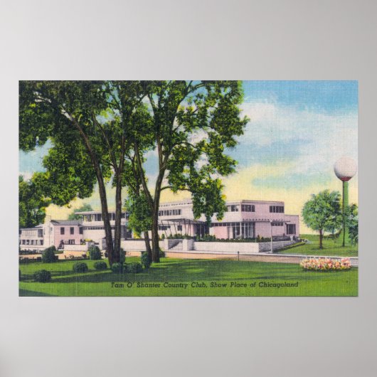 Buiten Uitzicht van Tam O'Shanter Country Club Poster (Voorkant)