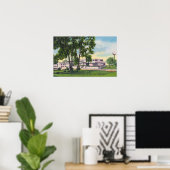 Buiten Uitzicht van Tam O'Shanter Country Club Poster (Thuiskantoor)