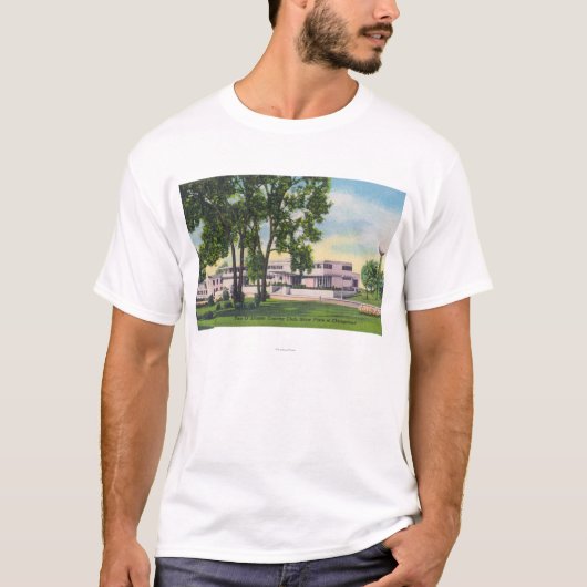 Buiten Uitzicht van Tam O'Shanter Country Club T-shirt (Voorkant)