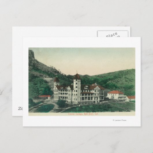 Buiten Uitzicht van Tuscan SpringsRed Bluff, CA Briefkaart (Voorkant / Achterkant)