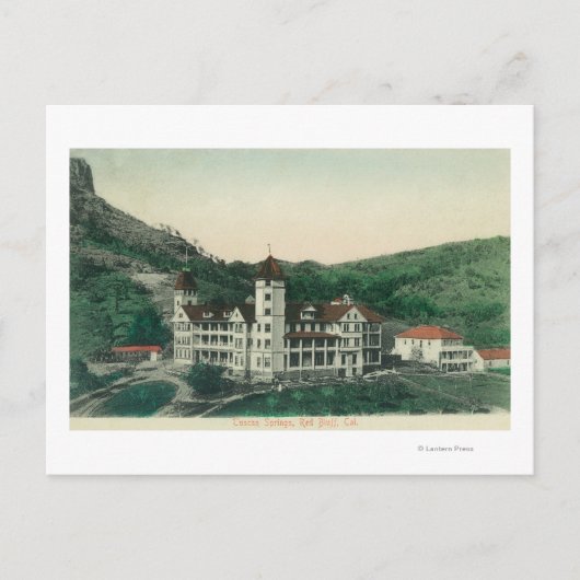 Buiten Uitzicht van Tuscan SpringsRed Bluff, CA Briefkaart (Voorkant)